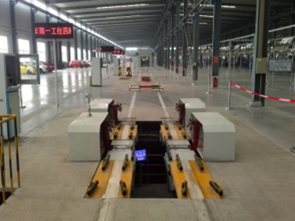 機(jī)動(dòng)車(chē)生產(chǎn)廠檢測(cè)線